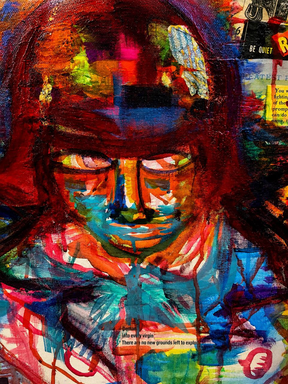 Red hooded figure from the Lethe series