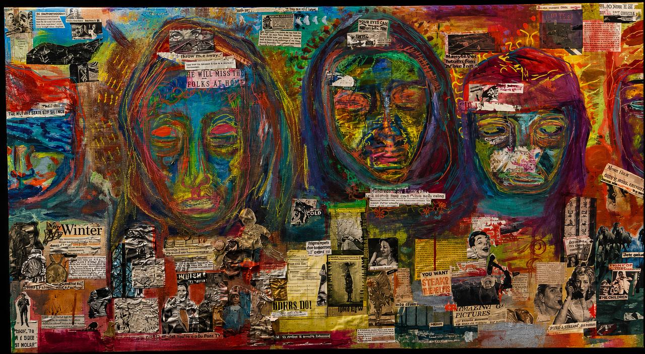 Group figure painting from the Lethe archive